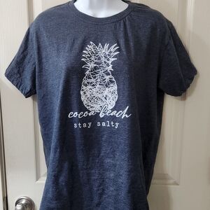 Cocoa Beach Graphic T-Shirt - Dark Gray
